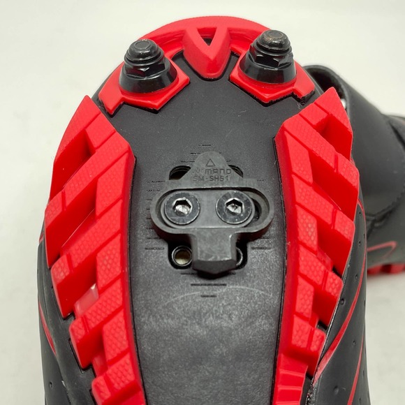 MTS Mountain & Indoor Cycling Shoes Men's 12 Black Red 1755:L.5.1 - Picture 10 of 13